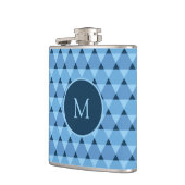 Triangles Pattern Flask (Left)