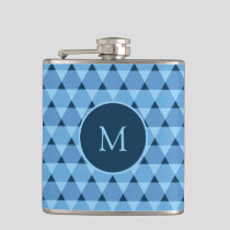 Triangles Pattern Flask