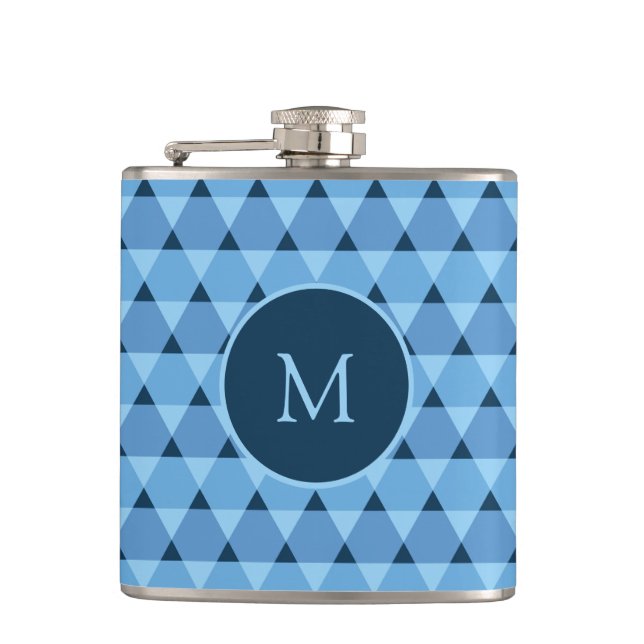 Triangles Pattern Flask (Front)