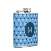 Triangles Pattern Flask (Right)