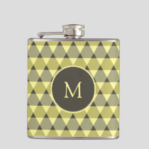 Triangles Pattern Flask