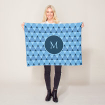 Triangles Pattern Fleece Blanket