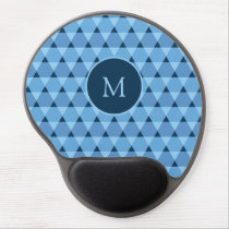 Triangles Pattern Gel Mouse Pad