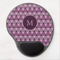 Triangles Pattern Gel Mouse Pad