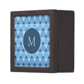 Triangles Pattern Gift Box (Front Left)