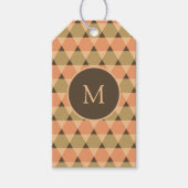 Triangles Pattern Gift Tags (Front)