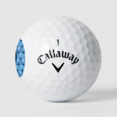 Triangles Pattern Golf Balls (Logo)