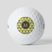 Triangles Pattern Golf Balls
