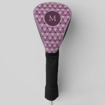 Triangles Pattern Golf Head Cover