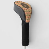 Triangles Pattern Golf Head Cover (Angled)