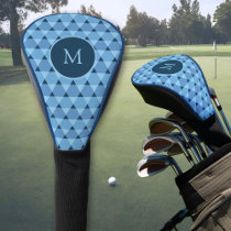 Triangles Pattern Golf Head Cover