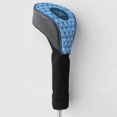 Triangles Pattern Golf Head Cover (Angled)