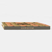 Triangles Pattern Guest Book (Spine)