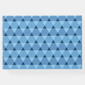 Triangles Pattern Guest Book (Back)