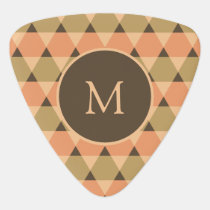 Triangles Pattern Guitar Pick