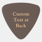 Triangles Pattern Guitar Pick (Back)