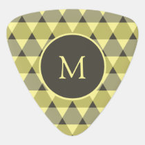 Triangles Pattern Guitar Pick