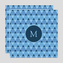 Triangles Pattern Invitation