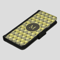 Triangles Pattern iPhone 8/7 Wallet Case