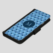 Triangles Pattern iPhone 8/7 Wallet Case