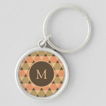 Triangles Pattern Keychain