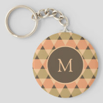 Triangles Pattern Keychain