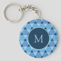 Triangles Pattern Keychain