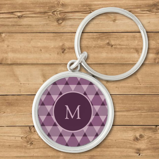 Triangles Pattern Keychain (Creator Uploaded)