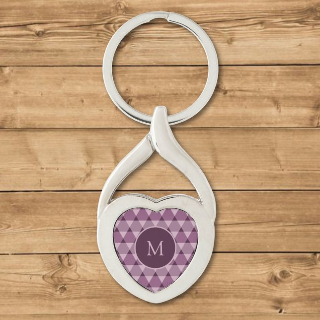 Triangles Pattern Keychain (Creator Uploaded)