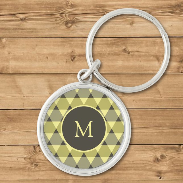 Triangles Pattern Keychain (Creator Uploaded)