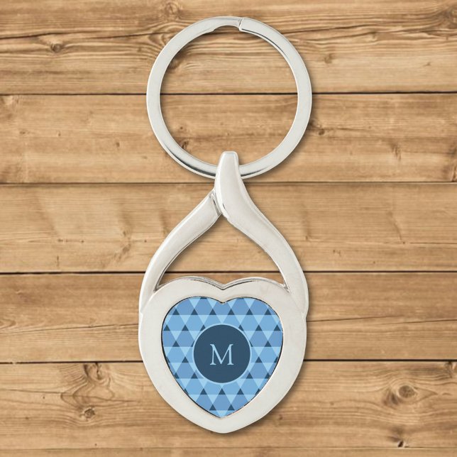 Triangles Pattern Keychain (Creator Uploaded)