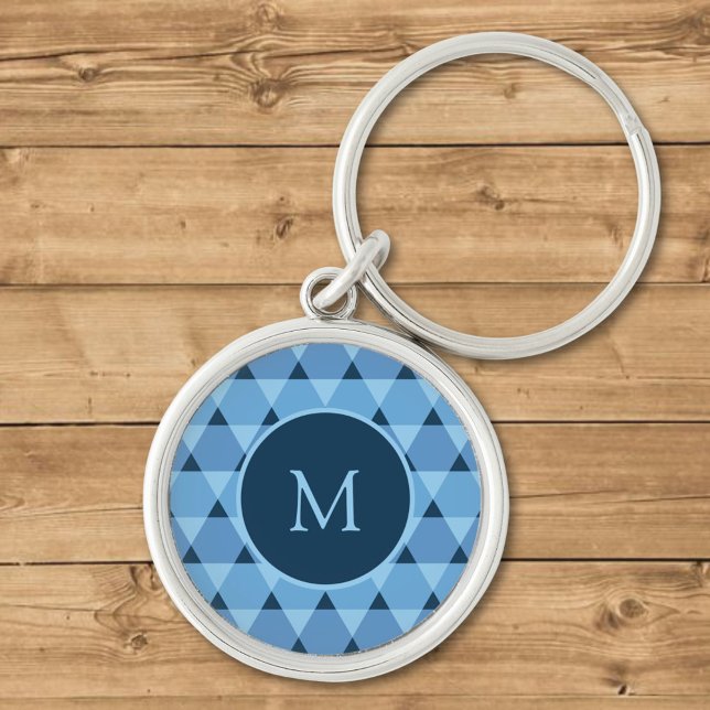 Triangles Pattern Keychain (Creator Uploaded)