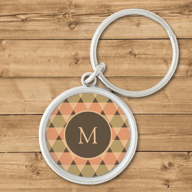 Triangles Pattern Keychain (Creator Uploaded)