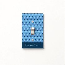 Triangles Pattern Light Switch Cover