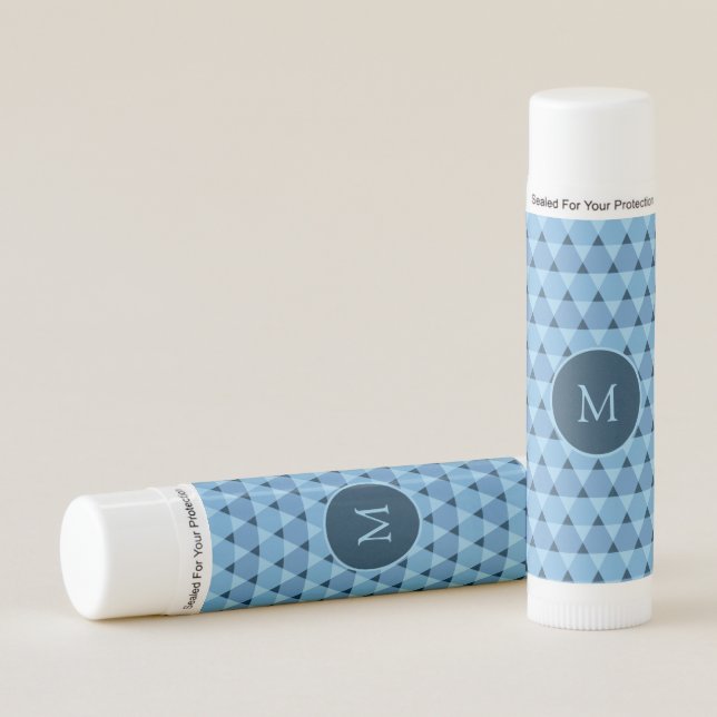 Triangles Pattern Lip Balm (Front)