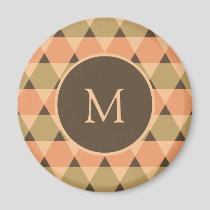 Triangles Pattern Magnet