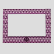 Triangles Pattern Magnetic Frame