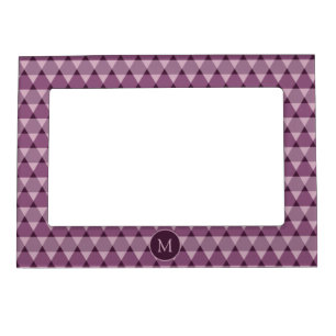 Triangles Pattern Magnetic Frame