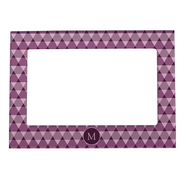 Triangles Pattern Magnetic Frame (Front)