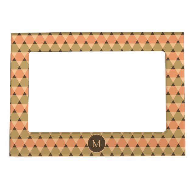 Triangles Pattern Magnetic Frame (Front)