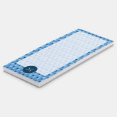 Triangles Pattern Magnetic Notepad (Angled)