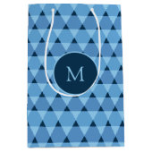 Triangles Pattern Medium Gift Bag (Front)