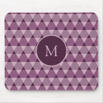 Triangles Pattern Mouse Pad