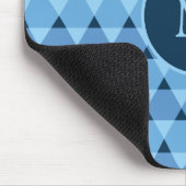 Triangles Pattern Mouse Pad (Corner)