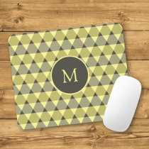 Triangles Pattern Mouse Pad