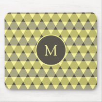 Triangles Pattern Mouse Pad