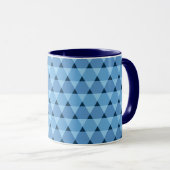 Triangles Pattern Mug (Front Right)
