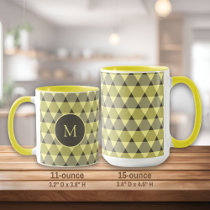 Triangles Pattern Mug