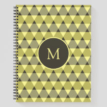 Triangles Pattern Notebook