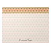 Triangles Pattern Notepad (Front)
